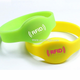 13_56MHZ MIFARE Ultralight C Silicone RFID Wristband